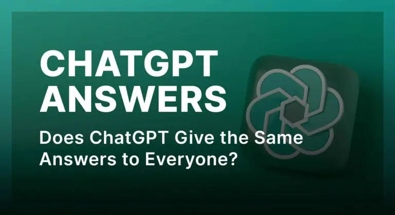 does chatgpt give same answers
