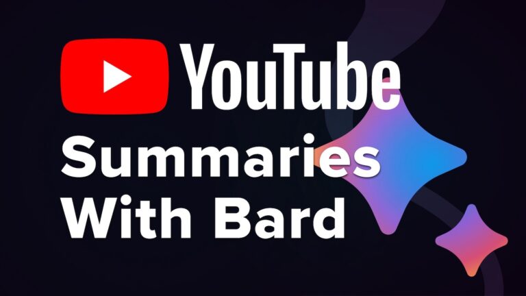 Can Bard Summarize Youtube Videos
